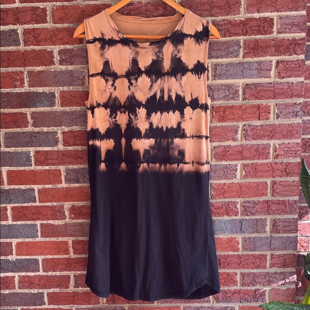 Mizuo (Japan) Tie-Dye Sleeveless Dress